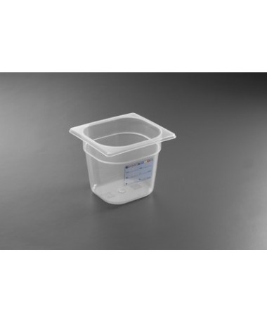 BAC GASTRO HACCP POLYPROPYLENE GN1/6 176X162