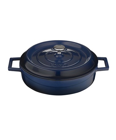 COCOTTE DIAM 24CM H7.5CM 2.47L FONTE EMAILLE