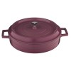 COCOTTE DIAM 32CM H9CM 5.66 L FONTE ÉMAILLE 