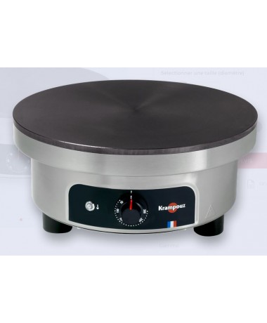 CRÊPIERE D35 3000W CONFORT RONDE