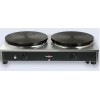 CREPIERE DOUBLE D40 PIEZZO 5000W STAND