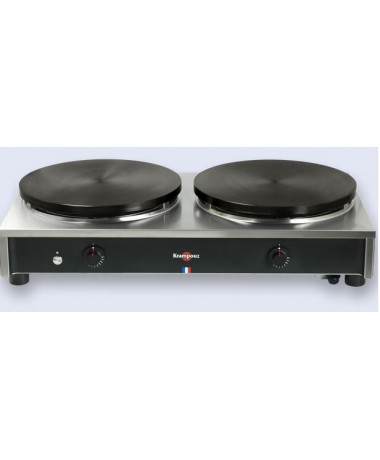 CREPIERE DOUBLE D40 PIEZZO 5000W STAND